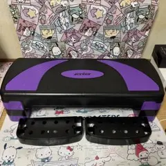 créer エクササイズステップ 黒/紫