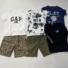 男の子６点セット/140/トップス/パンツ/GAP/XLARGE