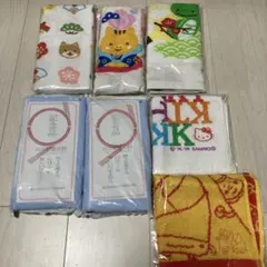 干支タオル　粗品タオル　フェイスタオル ウォッシュタオル　7枚まとめ売り