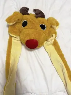 トナカイ 被り物 帽子 キャラクターグッズ