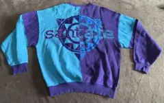santa fe トレーナー 青 紫
