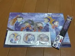 忍たま乱太郎 缶バッジ3個とクリアファイルセット