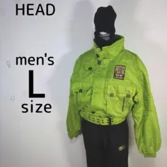 HEAD　ヘッド　メンズ　Lサイズ　スキーウェア　上下セット　黄緑　ブラック 2026年最新】HEAD スキーウェア(男性用)の人気アイテム - メルカリ