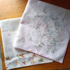 jun ashida marie claire　ハンカチ ２枚セット