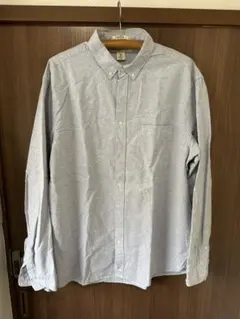 H&M L.O.G.G. ボタンダウンシャツ XL ライトブルー