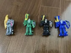 戦隊ヒーロー フィギュアセット 4体