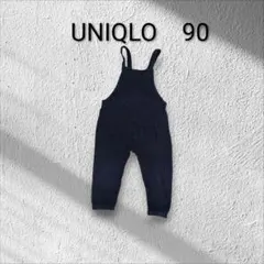 UNIQLO サロペット ネイビー 90cm
