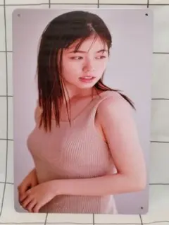 ブリキ看板 アイドル