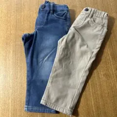 OMNES 裏起毛パンツ　2枚セット