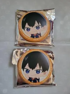 ハイキュー!! タイトーくじ ふわふわ缶バッジ 影山飛雄