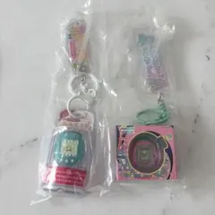 たまごっちカスタムキーリング2 たまごっちパラダイス ピンクランド