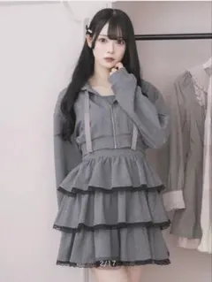 loin nuit （ロワン ニュイ） ボリュームスリーブショートジャケット