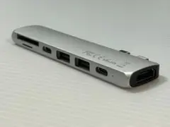 Satechi マルチハブ(シルバー)　MacBook Pro / Air向け