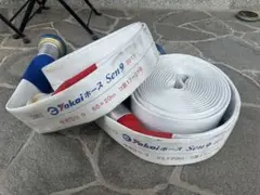 Yokoi ホース 40mm×15m 消防用ホース 5本セット 新品未使用品 - メルカリ