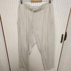 UNIQLO U フレンチリブパンツ M ライトグレー ユニクロU 2022SS