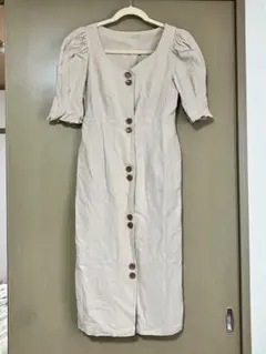 リリーブラウン ヴィンテージボタンワンピース