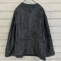 UNIQLO✨フリース【3XL】起毛　ビックサイズ　ゆったり　大きめ　グレー