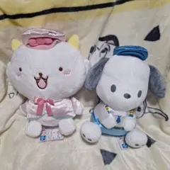 ポチャッコ　ぽよよんえあぽ〜と　BIGぬいぐるみ　２個セット