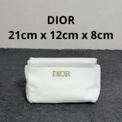 【美品】Dior ディオール　ノベルティポーチ　白