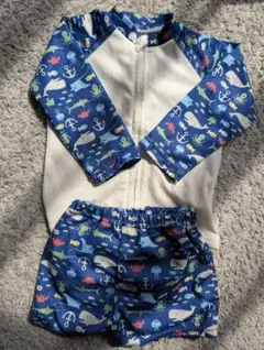 子供　ラッシュガード 水着　80 90