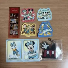 Disney ミッキーフレンズステッカー＆チャーム、くじ裏面のサムネイル