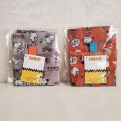 【新品　未開封】PEANUTS スヌーピー ラインエコバッグ ✖️2個セット