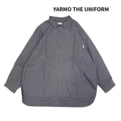 YARMO THE UNIFORM ヤーモ ラミーコットン ペインターシャツ L