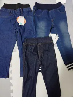 デニムパンツ ストレッチパンツ4枚セット 110サイズ まとめ売り　西松屋