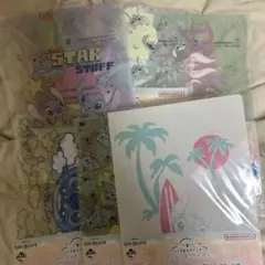 スティッチ クリアファイル セット売り 一番くじ