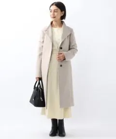 UNTITLED　ロングウールコート