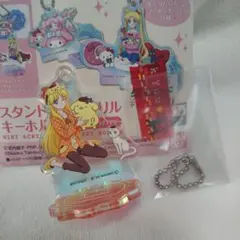 セーラームーン×サンリオキャラクターズ スタンドミニアクリルキーホルダー