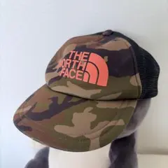 THE NORTH FACE カモフラ柄 メッシュキャップ 子供用のサムネイル