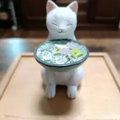 Natural Kitchen［ナチュラルキッチン］白猫　置物