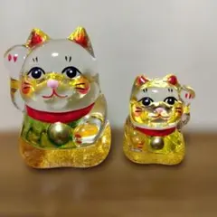 新品☆九谷焼 招き猫 ペア クリスマス サンタ トナカイ 縁起物 金運 良縁 新品☆九谷焼 招き猫 ペア クリスマス サンタ トナカイ 縁起物 金運
