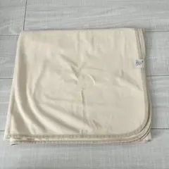 【中古】kerata 綿100% 部分 防水シーツ ベージュ 90×170cm