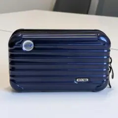 希少 ANA国際線ファーストRIMOWA リモアアメニティ　ブルーメタリック 希少 ANA国際線ファーストRIMOWA リモアアメニティ ブルー