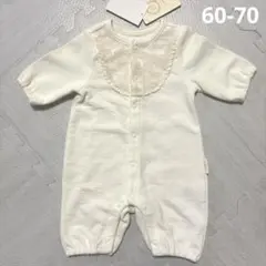nicolcetto ロンパース　ニコリト　フリル　女の子　新生児　ドレス