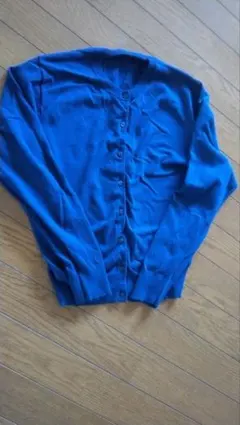 無印良品　コットン　ＵＶカットクルーネックカーディガン　S