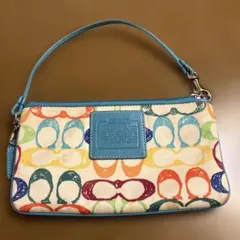 COACH アイウェアモチーフ ポーチ