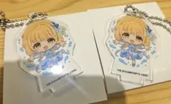 学園アイドルマスター スイパラ 藤田ことね 缶バッジ2点 海の家 特典 1