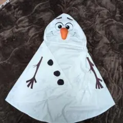 オラフ フード付きタオル　ポンチョ　コスプレ　衣装