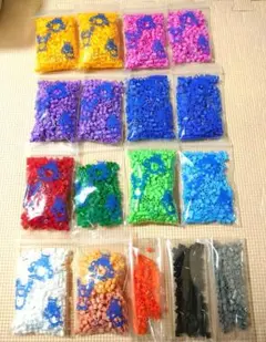 【新品】アイロンビーズ　カラー14種類　大容量