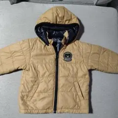 ミキハウスダブルビージャケットリバーシブル90cm