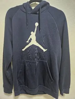NIKE JORDANパーカー 濃青 ネイビー 青 ブルー