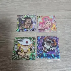 ワンピース ウエハースシール 4枚セット