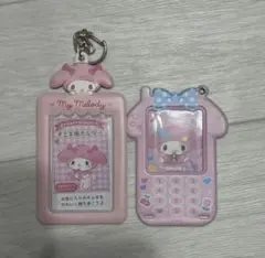 マイメロディ　マイメロ　トレカケース　ピンク　セット