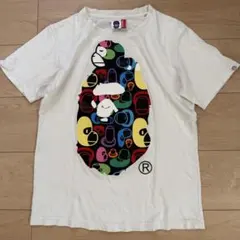 BAPEベイプエイプベビーマイロ マルチカモマルチカラー半袖Tシャツ◆Mのサムネイル
