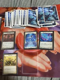 ヴァンガード モンスト えびす&ネオデッキセット その他パーツ多数