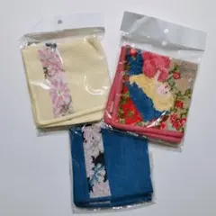 FEILER 花柄タオルハンカチ 3枚セット