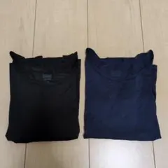 ヒートテック　2枚（黒・紺）
